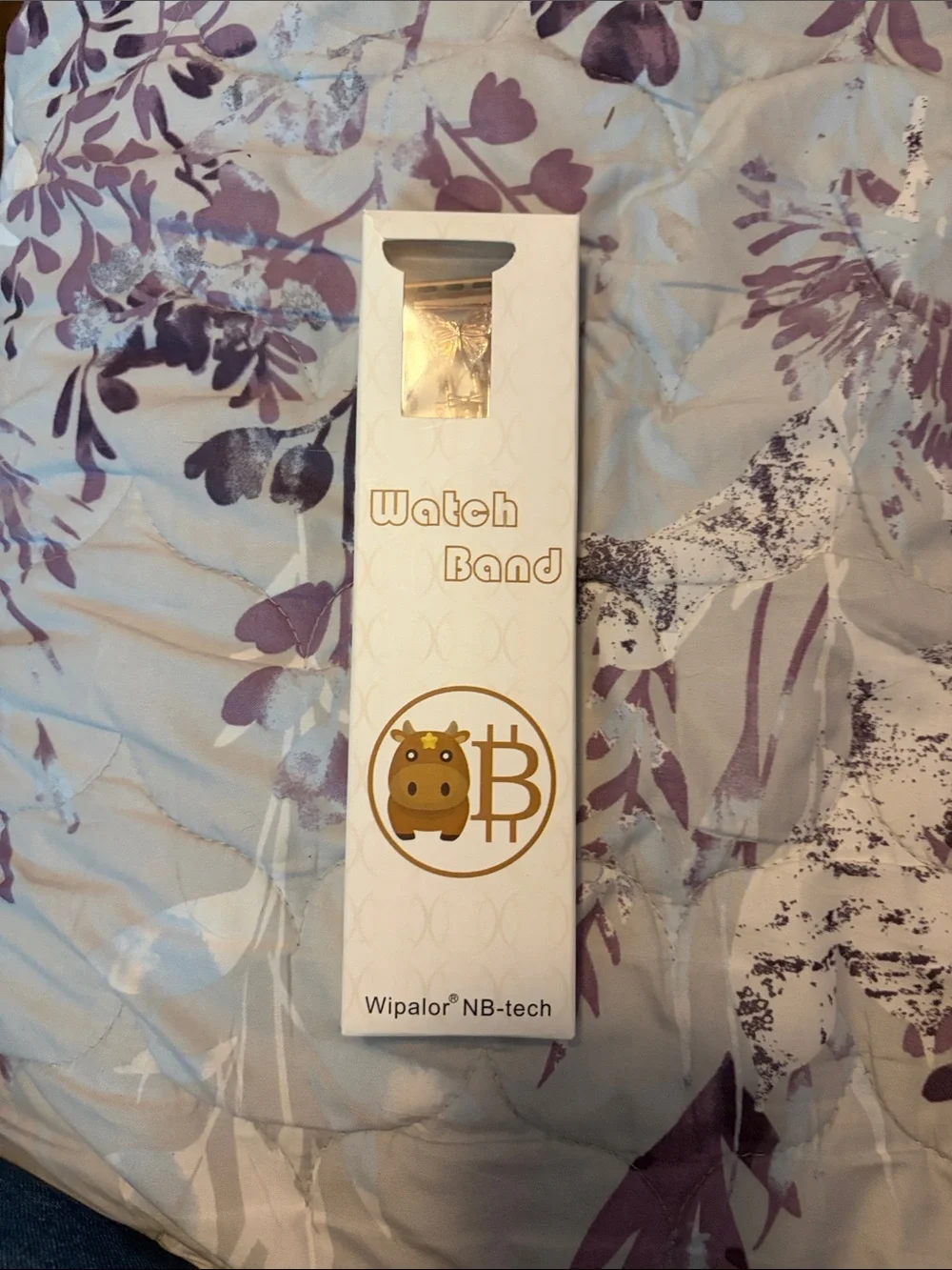 Amazon Rose Gold Butterfly Link Smartwatch Band